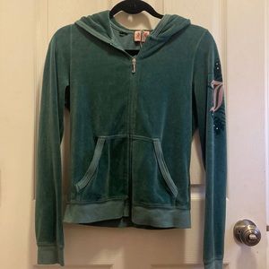 Juicy Couture Velour zip up jacket